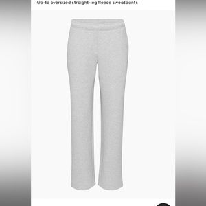 Straight leg sweats aritzia